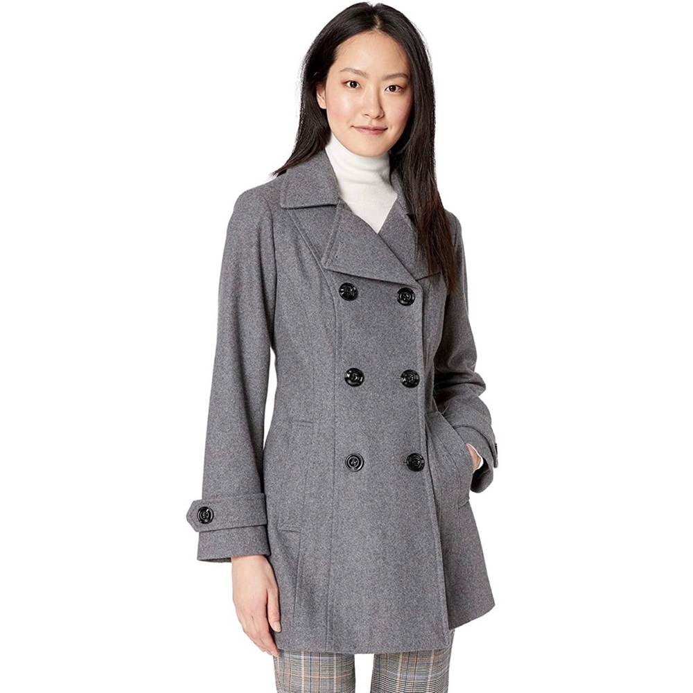 🎉HP!!🎉 Anne Klein | Grey Wool Coat